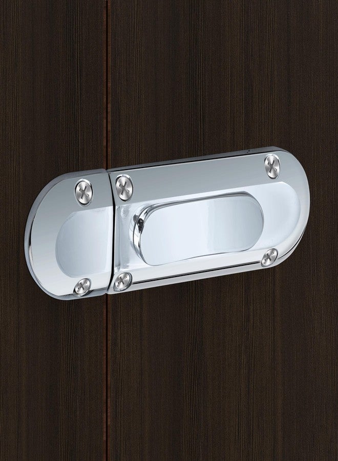 Ruboxa Door Latch Lock/Baby Latch for Bathroom/Door Latches for Home/Bedroom/Office/Door Chitkani - Pack of 1 (SH-88, Chrome) - Image 1